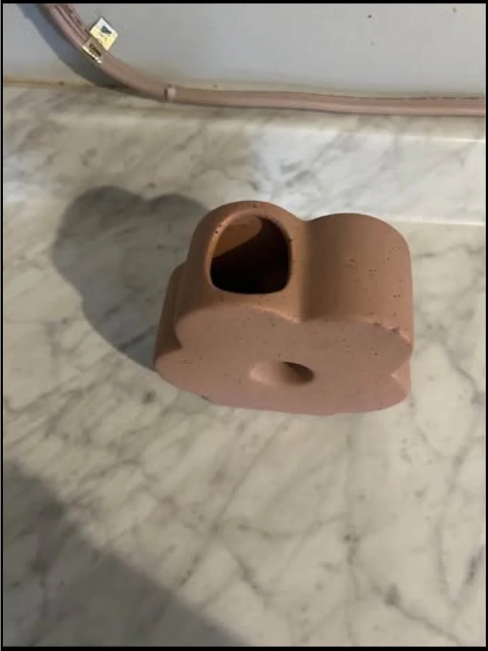 Decorative Flower Ceramic Holder - Pink